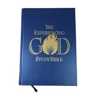The Experiencing God Study Bible New King James Version Hardcover Blue Christian